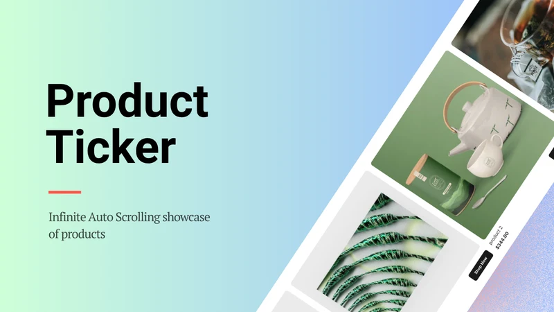 Product Ticker