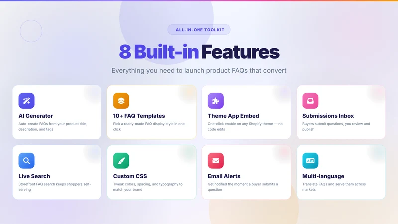 Product FAQ Generator ‑ OCS