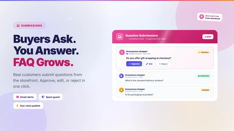 Product FAQ Generator ‑ OCS