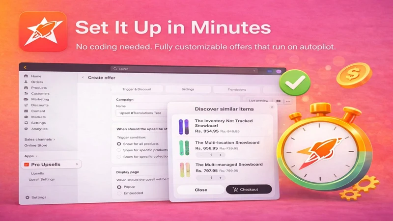 Pro Upsells: Cart Upsells
