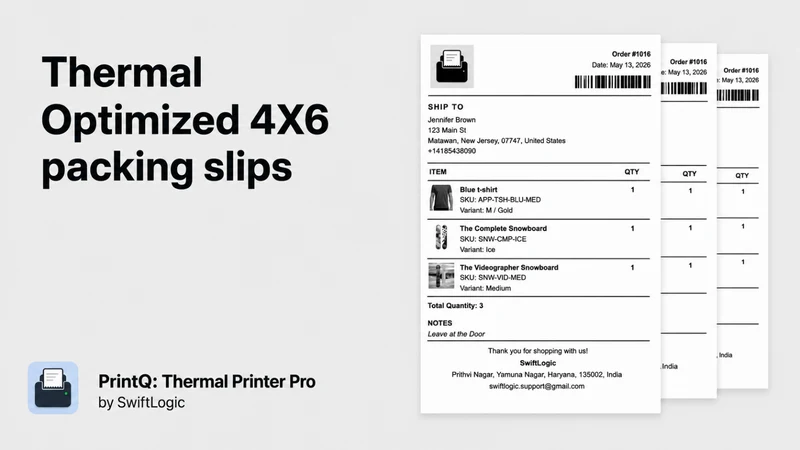 PrintQ: Thermal Printer Pro