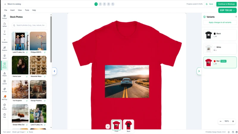 PrintaRex: Print on Demand