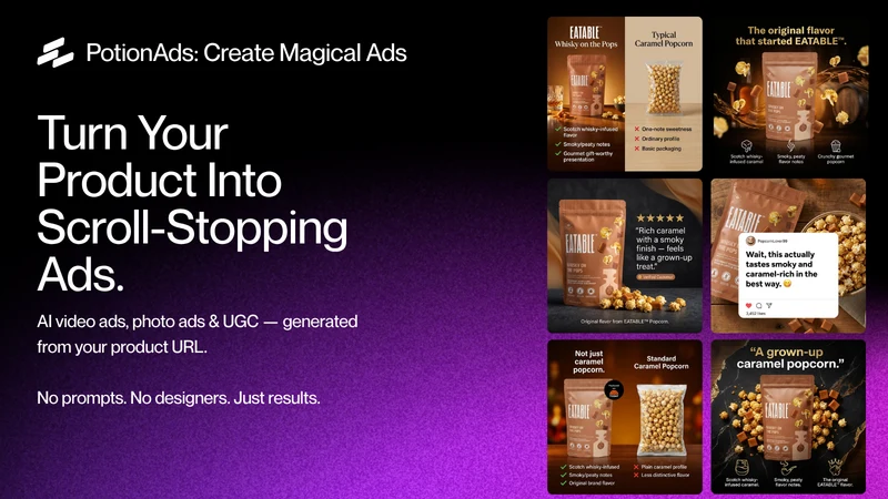 PotionAds: AI Meta Ad Creative