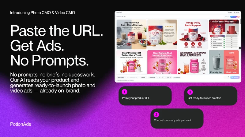 PotionAds: AI Meta Ad Creative