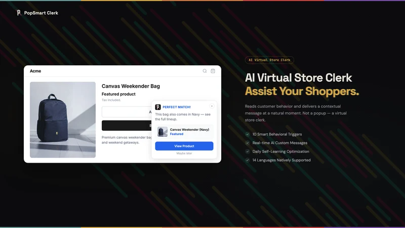 PopSmart AI Upsell & Bundles