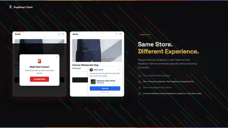 PopSmart AI Upsell & Bundles