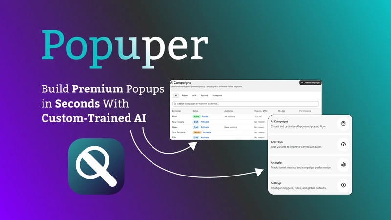 Popuper: AI Popups for Email