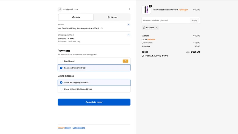 Native Checkout: Logic & Rules