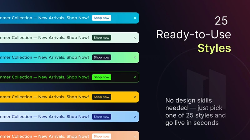 Pixotick Announcement Bar