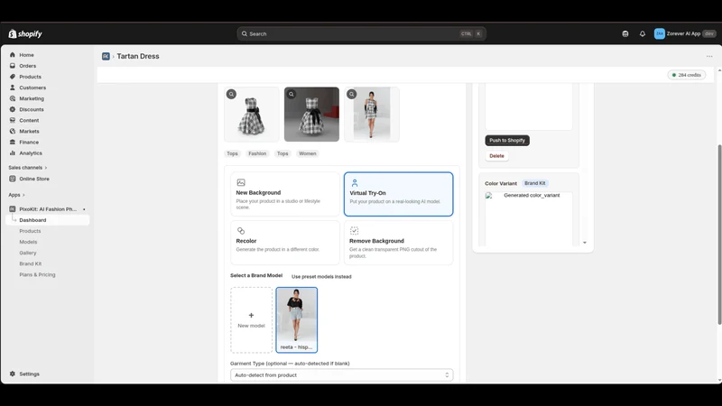 PixoKit: AI Fashion Photos