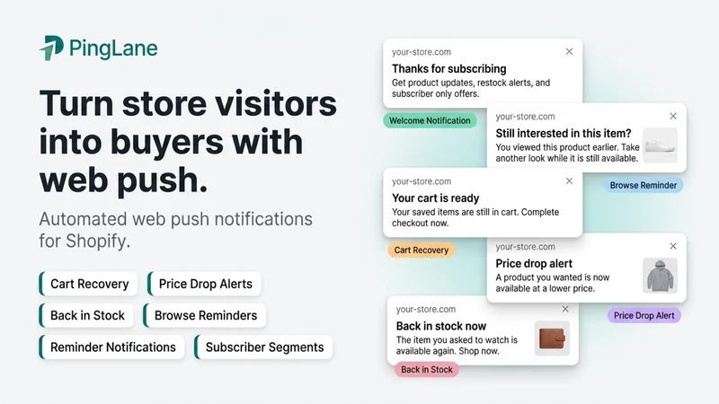 PingLane: Web Push