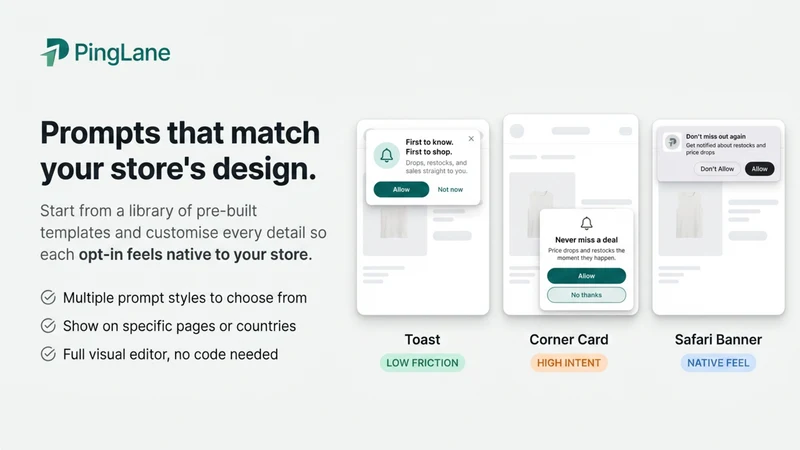 PingLane: Web Push