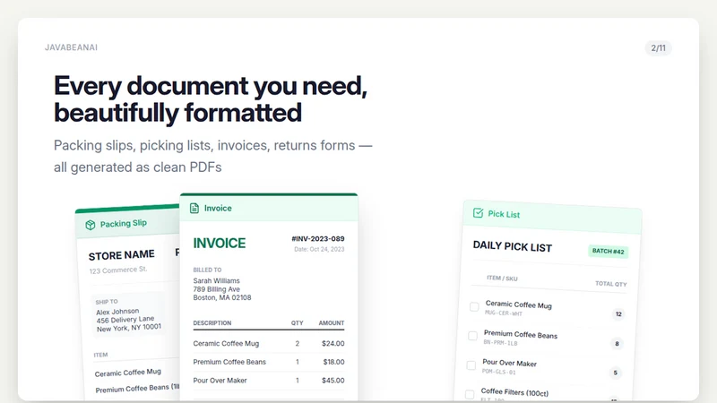 Pick and Pack: Order Printing