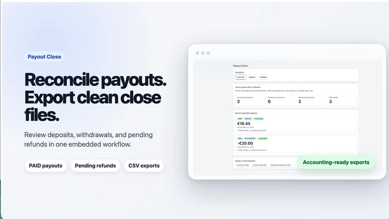 Payout Close