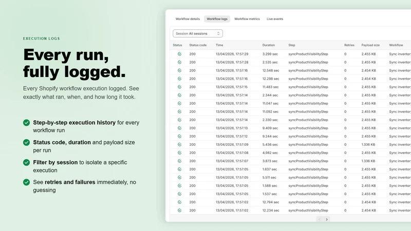 JsWorkflows: Store Automations