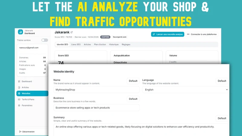 Jakarank ‑ AI article & SEO