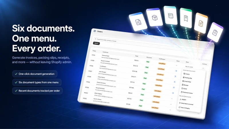 InvoiceForge: PDF Invoices