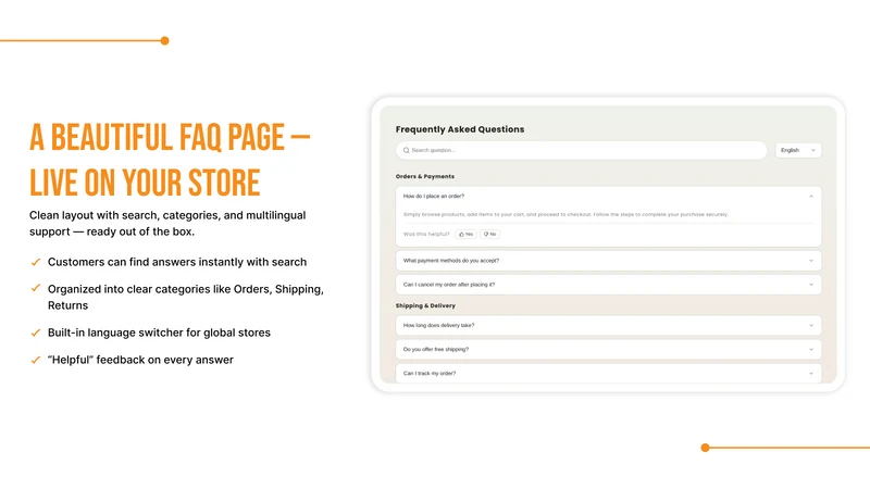 InstaFAQ – Smart Global FAQs