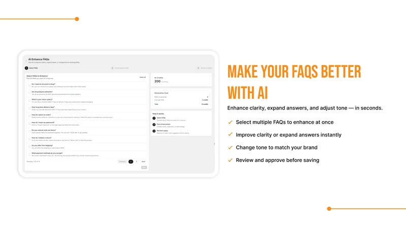 InstaFAQ – Smart Global FAQs