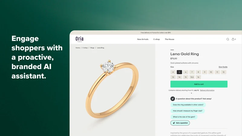 iAdvize: AI Shopping Assistant