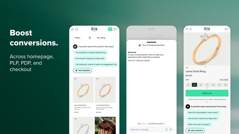 iAdvize: AI Shopping Assistant