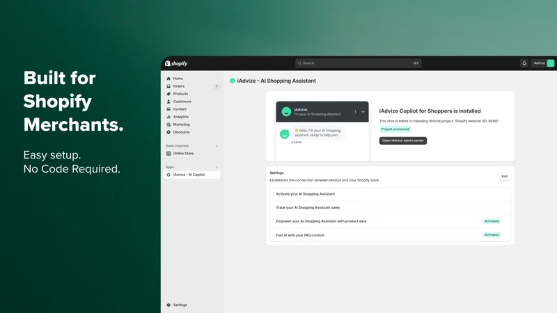 iAdvize: AI Shopping Assistant