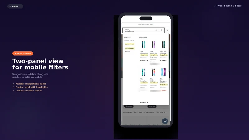 Hyper Search & Filter