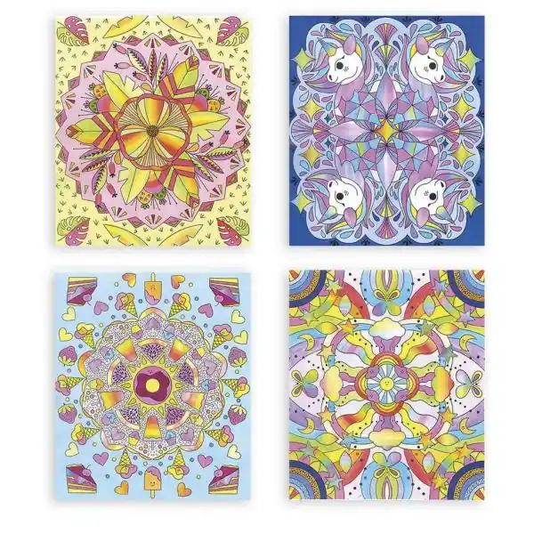 Set Pintura de Mandalas de Arcoiris- Janod