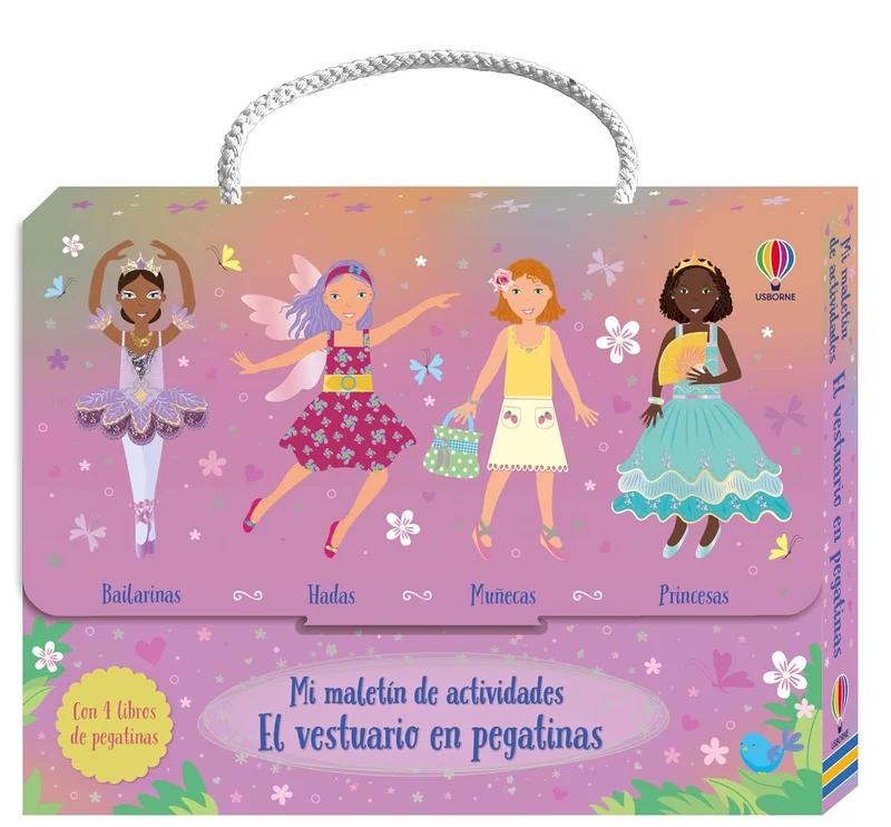 Mi maletín de libros pizarra - El vestuario en pegatinas 2