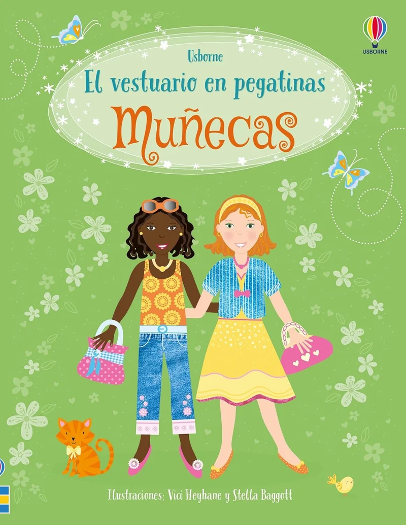Mi maletín de libros pizarra - El vestuario en pegatinas 2