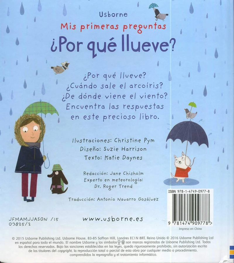 ¿Por qué llueve?