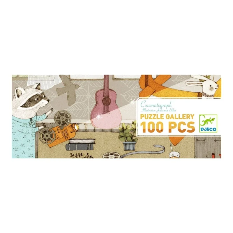 Puzle Galería Cinematograph, 100 pzas - Djeco