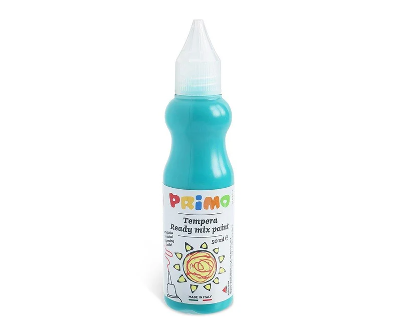 Témpera Botella 50ml Turquesa - Primo