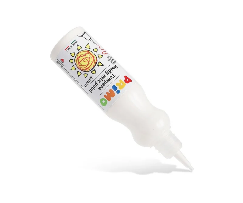 Témpera Botella 50ml Blanco - Primo