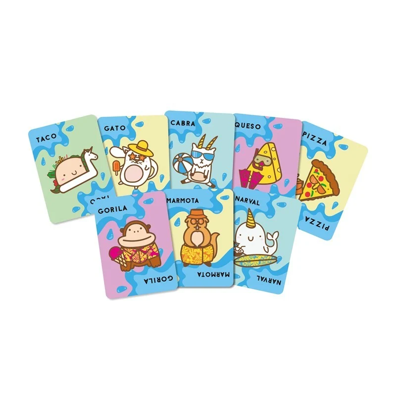 Taco, Gato, Cabra, Queso, Pizza (Waterproof)