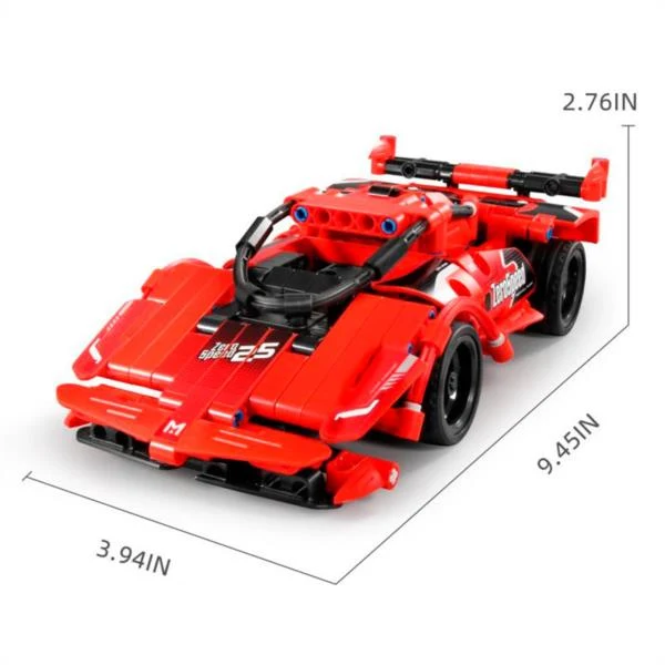 Coche de Carreras Radio Control 2 en 1 341 piezas - iMMaster