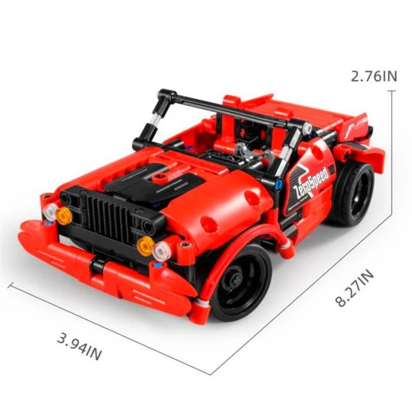 Coche de Carreras Radio Control 2 en 1 341 piezas - iMMaster