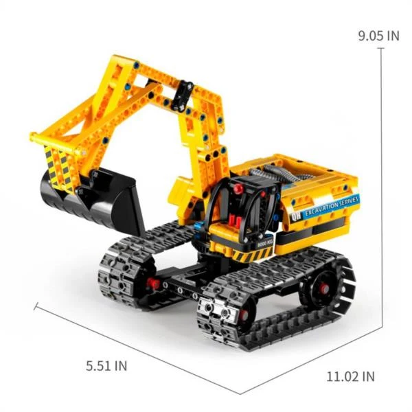 Excavadora y Robot 2 en 1 342 piezas - iMMaster