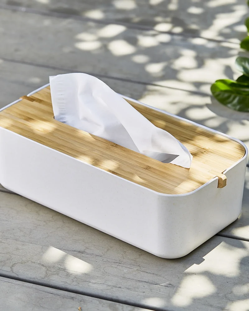 Caja de pañuelos Lexon Zen Tissue Box para personalizar