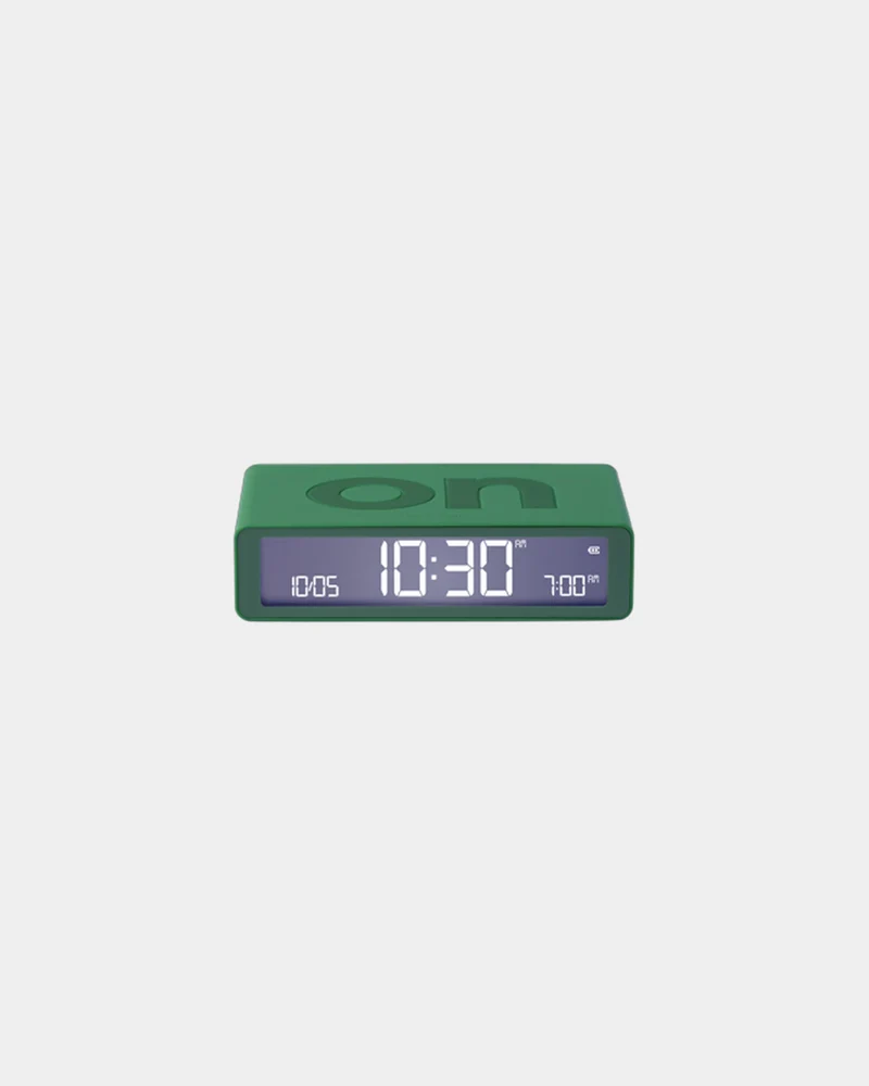 Reloj despertador Lexon Flip Classic para personalizar