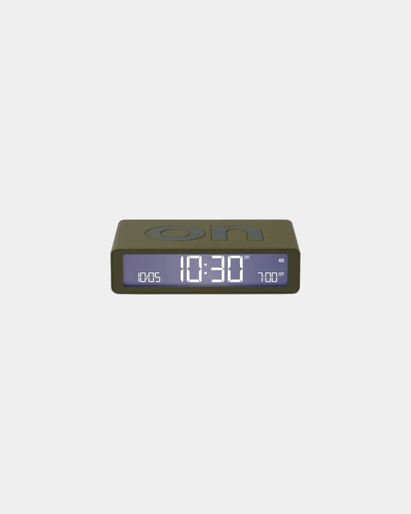 Reloj despertador Lexon Flip Classic para personalizar