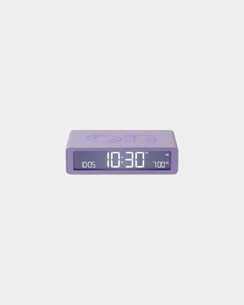 Reloj despertador Lexon Flip Classic para personalizar