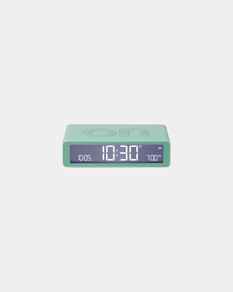 Reloj despertador Lexon Flip Classic para personalizar