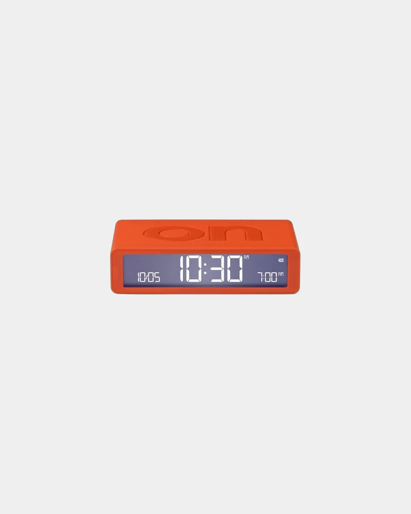 Reloj despertador Lexon Flip Classic para personalizar