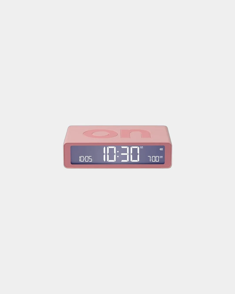 Reloj despertador Lexon Flip Classic para personalizar
