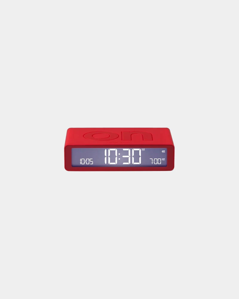 Reloj despertador Lexon Flip Classic para personalizar