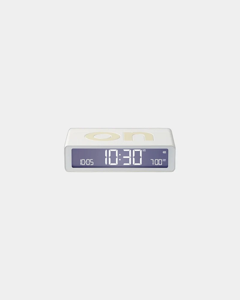 Reloj despertador Lexon Flip Classic para personalizar