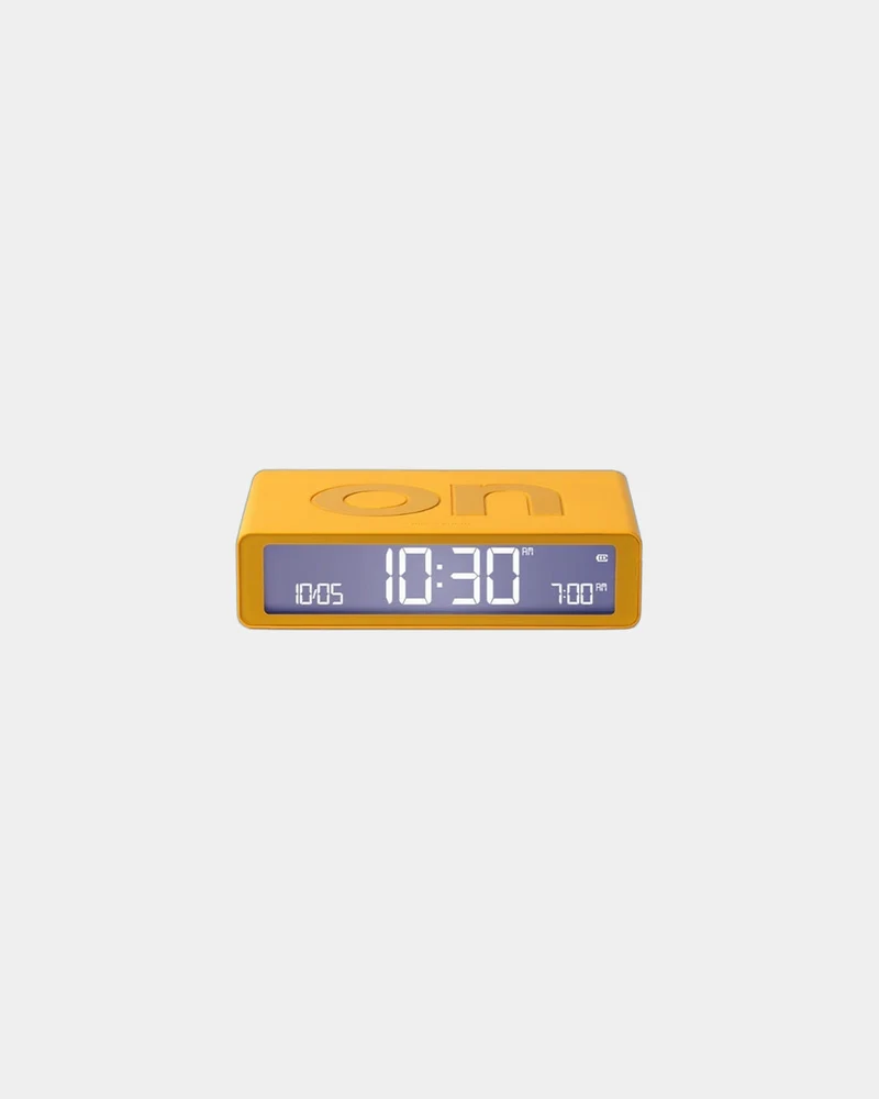 Reloj despertador Lexon Flip Classic para personalizar
