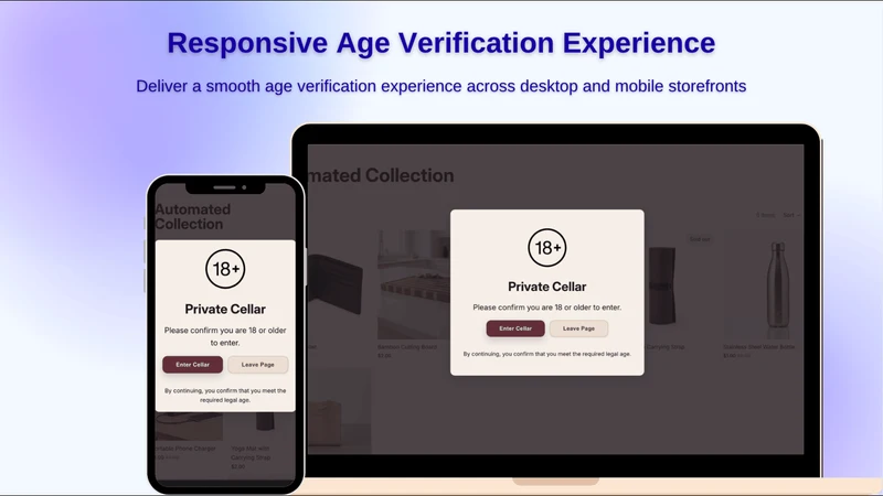 Hey! Age Gate Verification