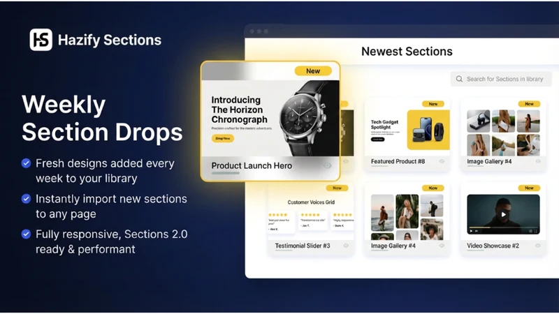 Hazify Sections